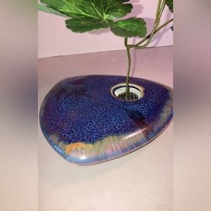 Vintage Georgetown, pottery, Ikebana Flower base w/ frog